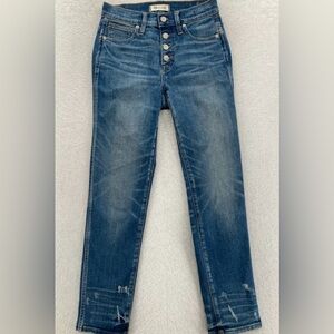 Madewell Women's Straight Leg Jeans - Blue